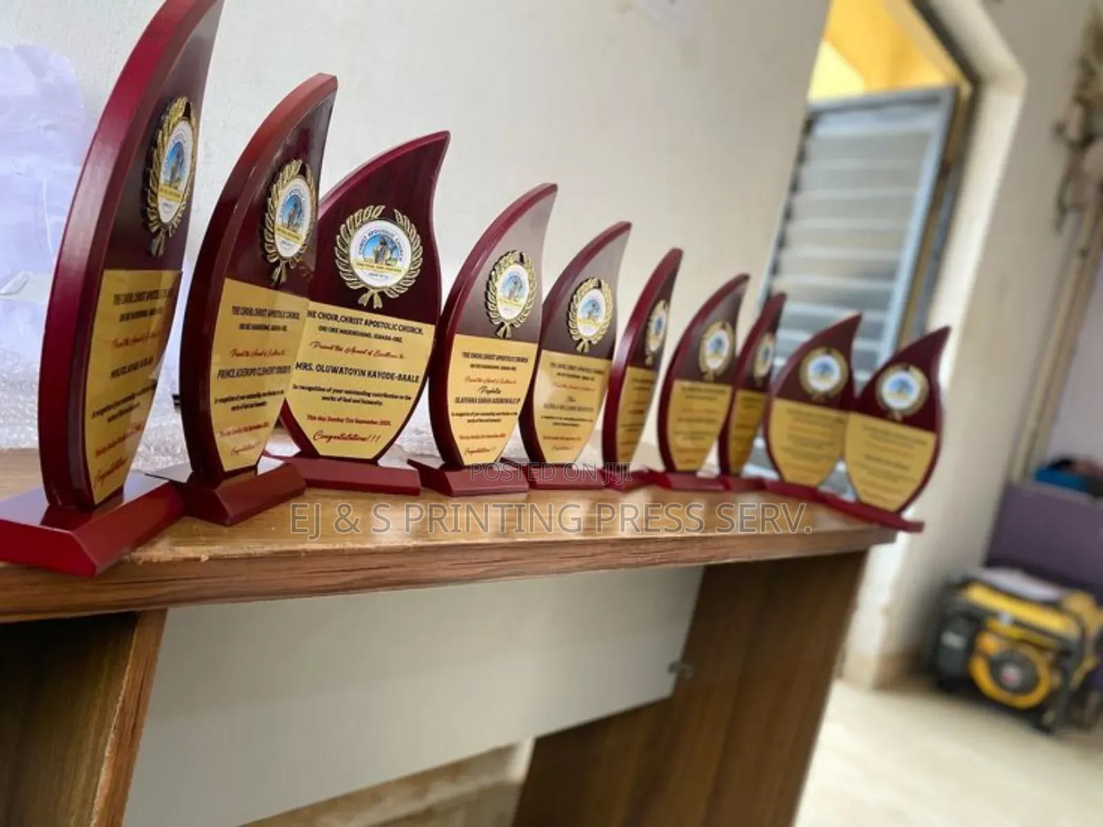 Wooden Award Plaques