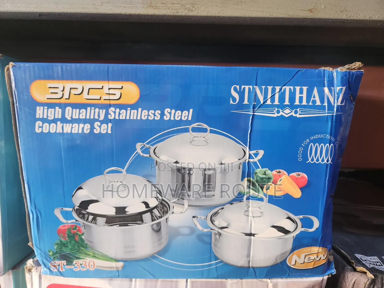 High Quality Pure Stainless Steel 3pot Set