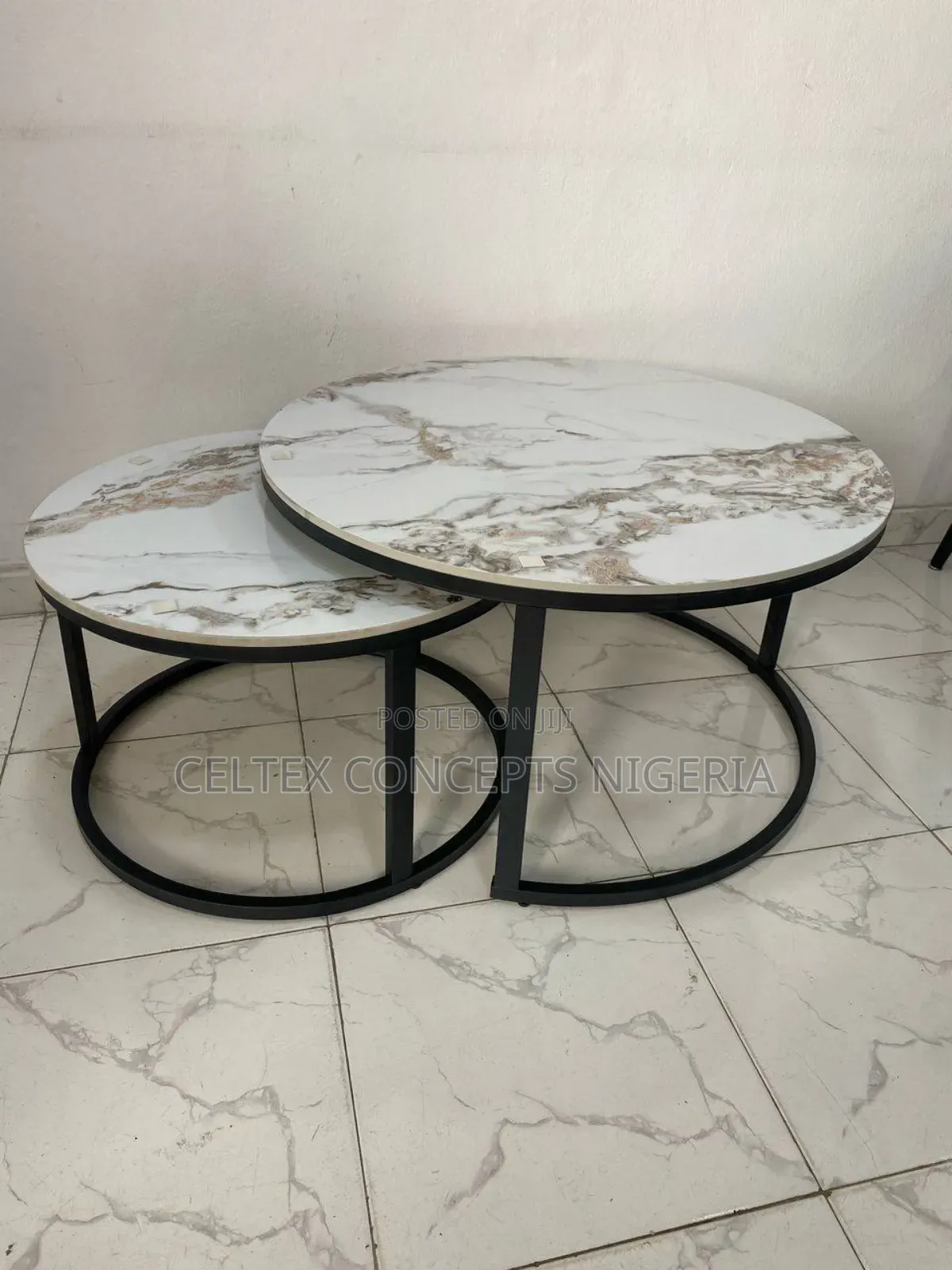 Living Room 2 In1 Marble Centre Table