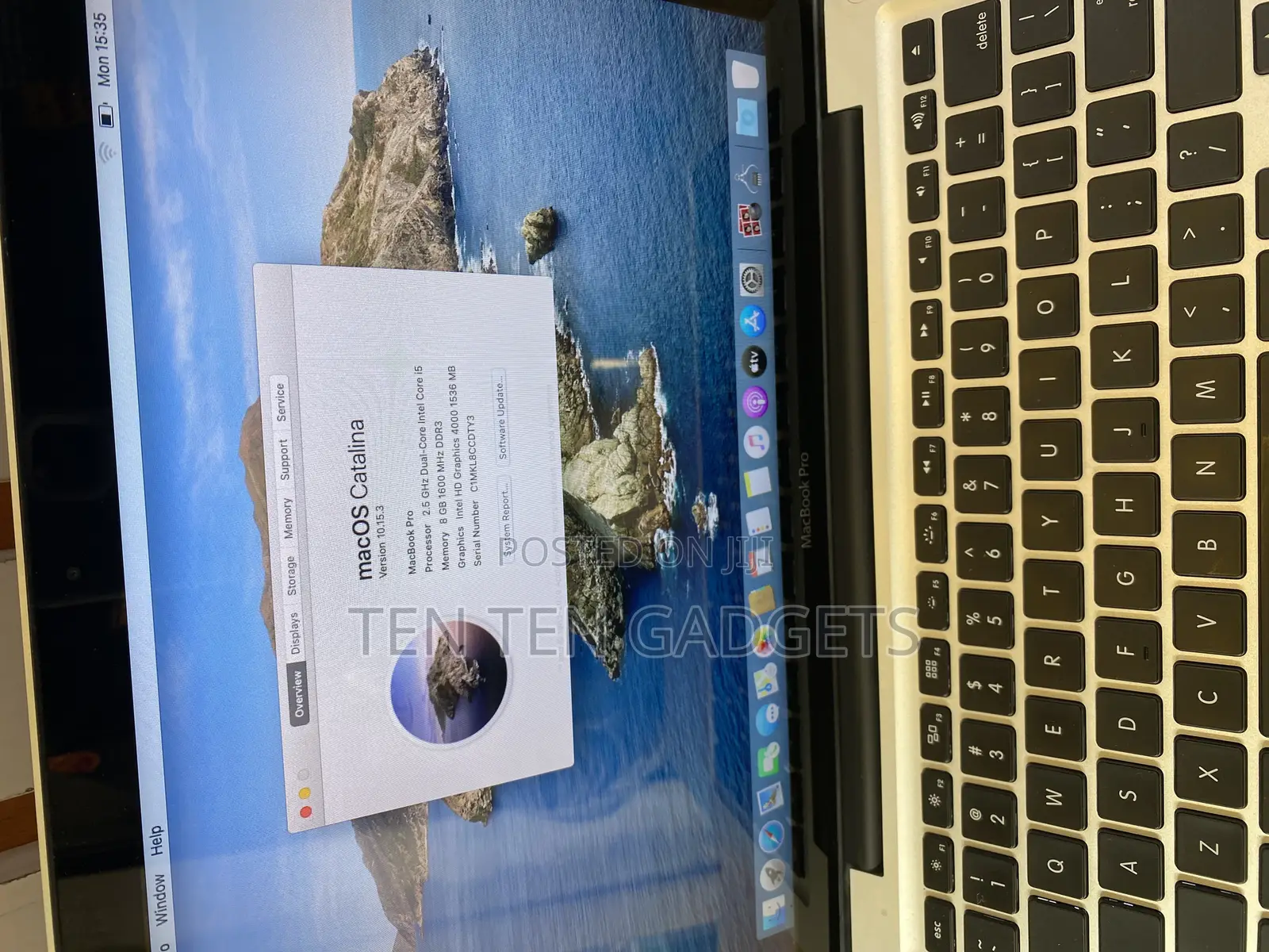 Laptop Apple MacBook 2012 8GB Intel Core i5 HDD+SSD 512GB