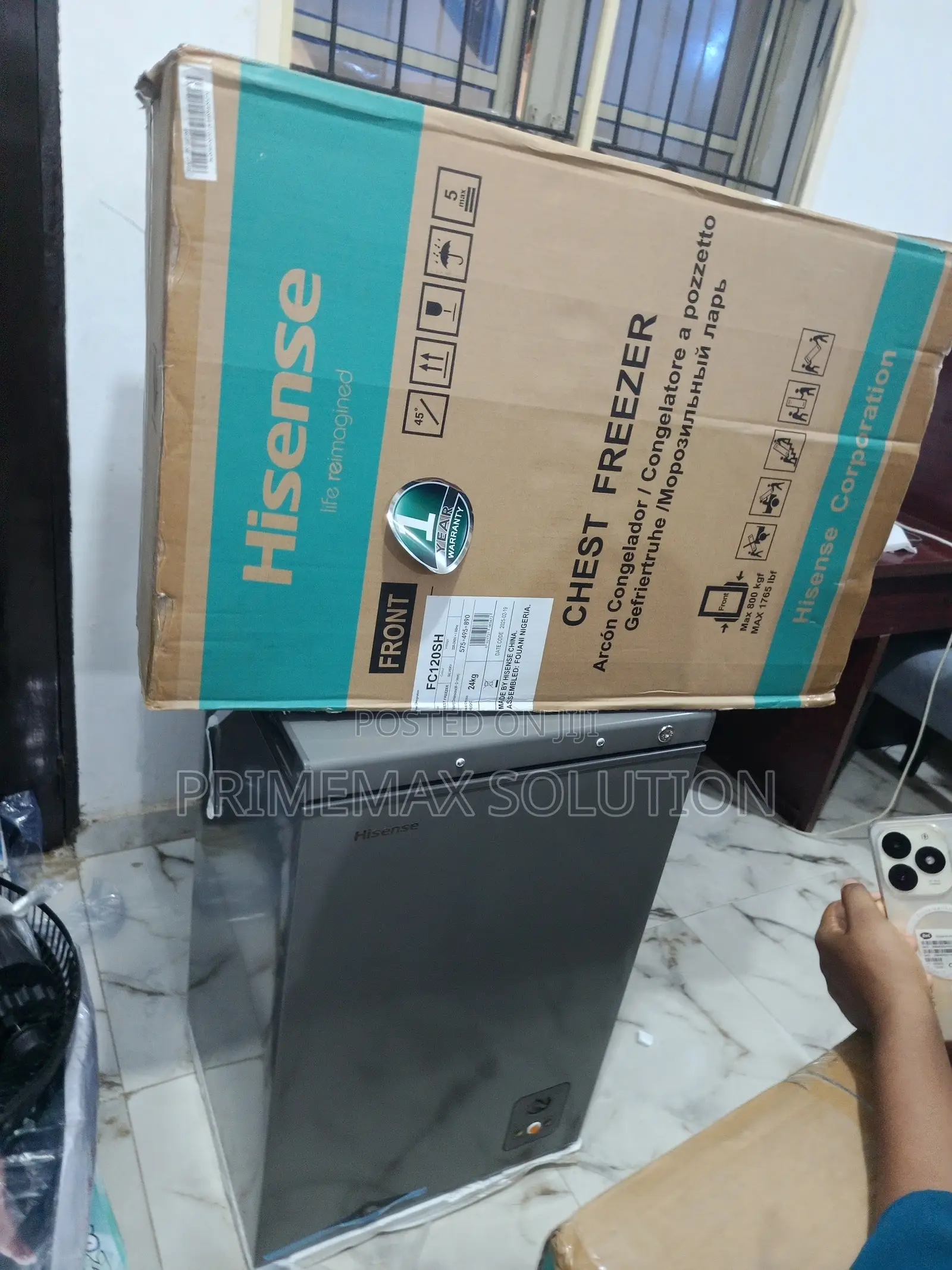 Power on Freeze Fast: Hisense Fc120sh 95l Chest Freezer
