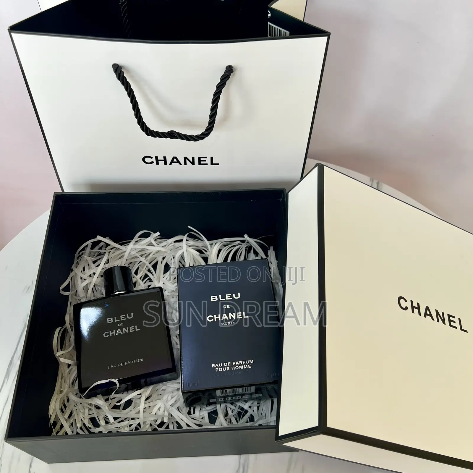 Original Bleu De Chanel Paris Edp Blue De Chanel Men Perfume Gift Set