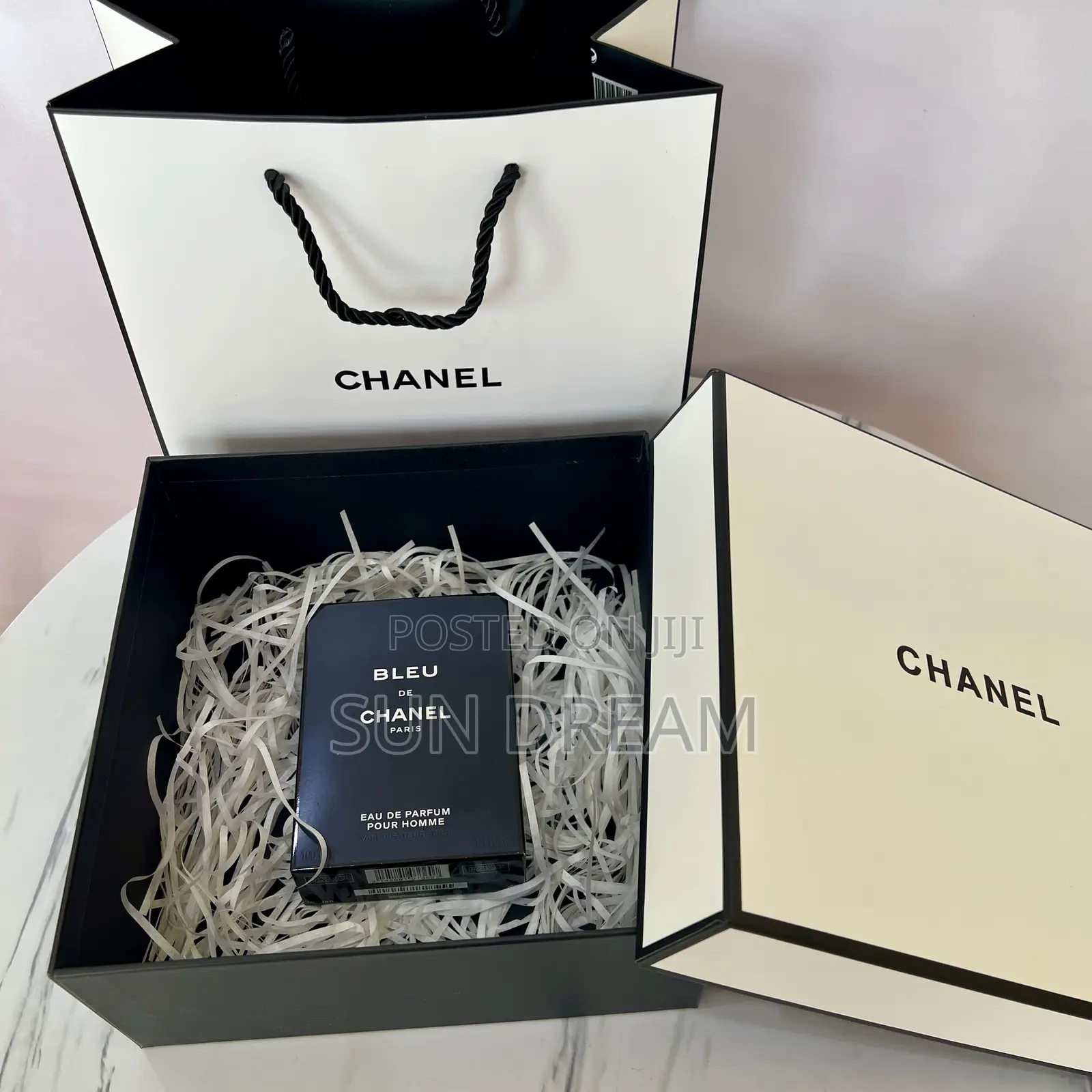 Original Bleu De Chanel Paris Edp Blue De Chanel Men Perfume Gift Set