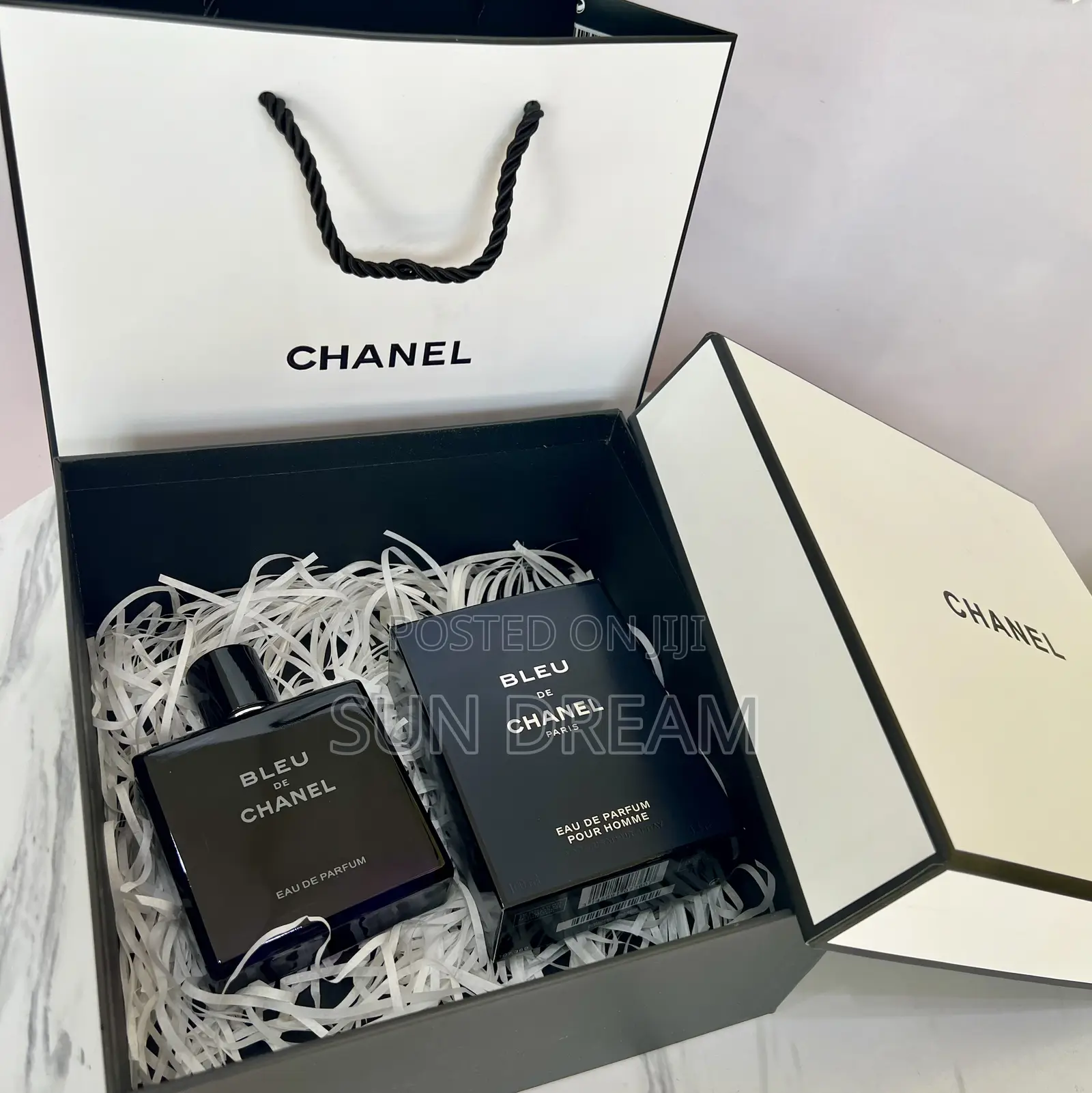 Original Bleu De Chanel Paris Edp Blue De Chanel Men Perfume Gift Set