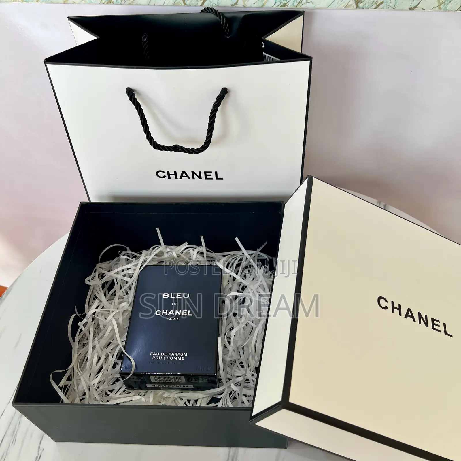 Original Bleu De Chanel Paris Edp Blue De Chanel Men Perfume Gift Set