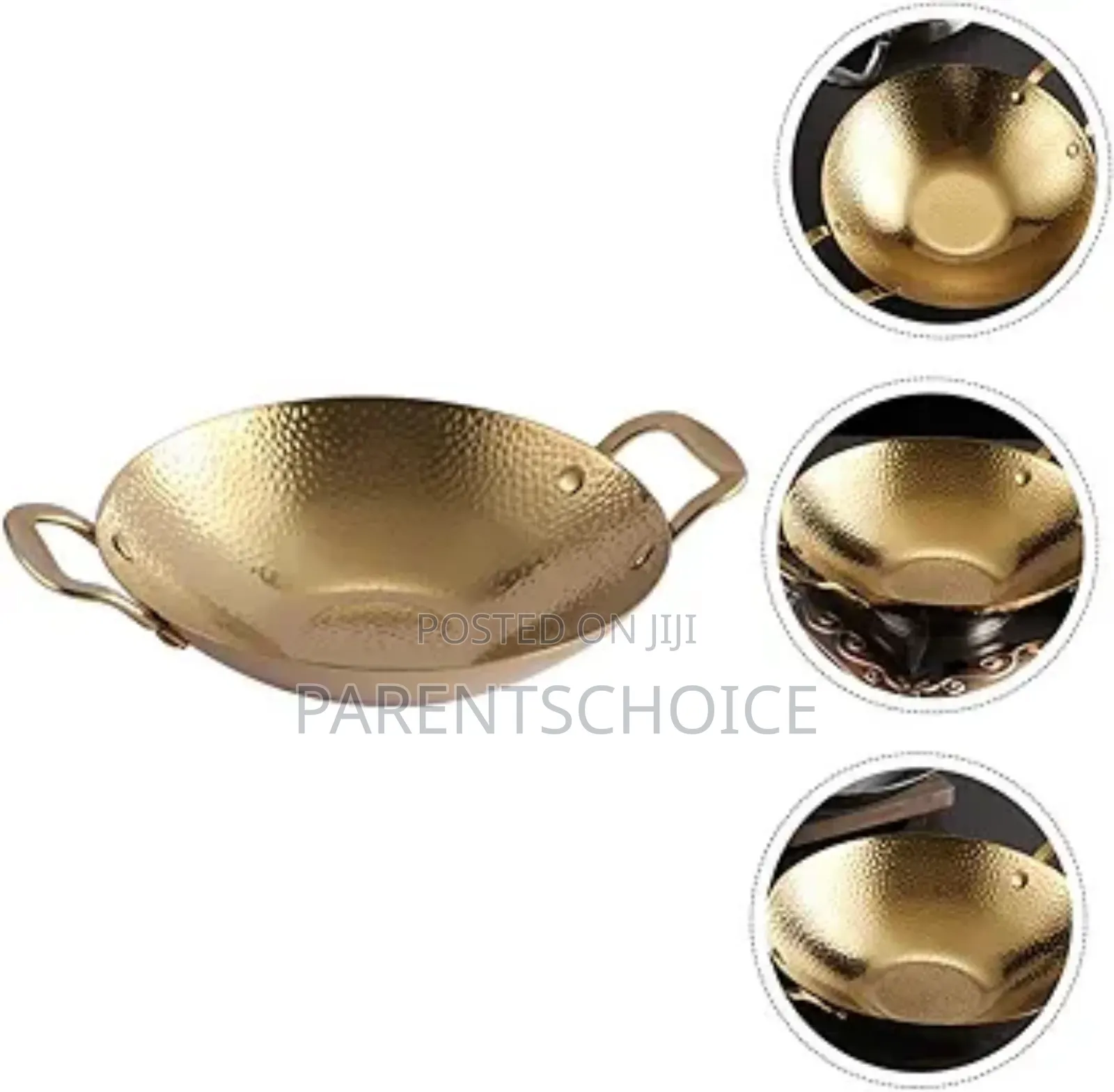 Gold Insulated Salad Baking Soup Bowl