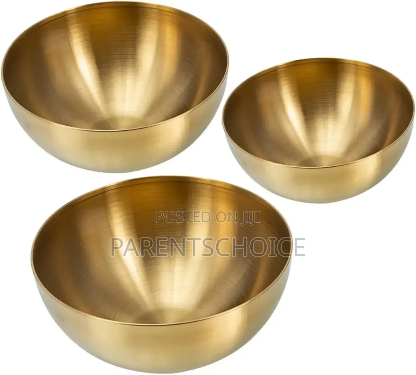 Gold Insulated Salad Baking Soup Bowl