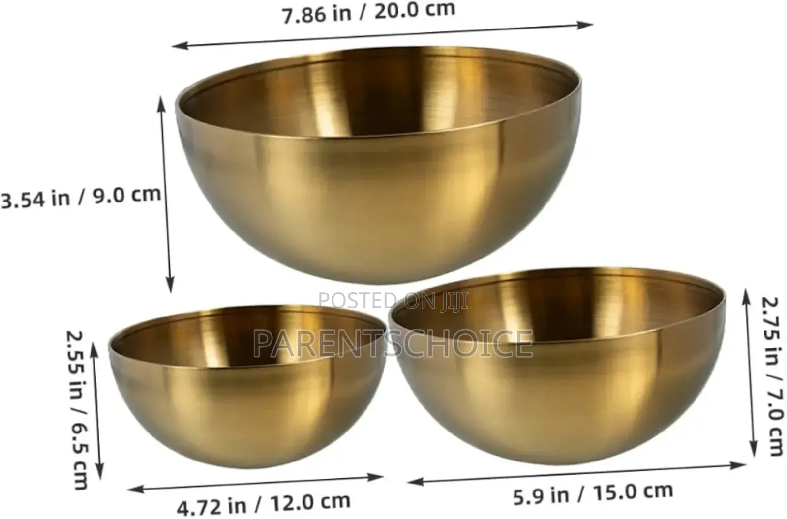 Gold Insulated Salad Baking Soup Bowl