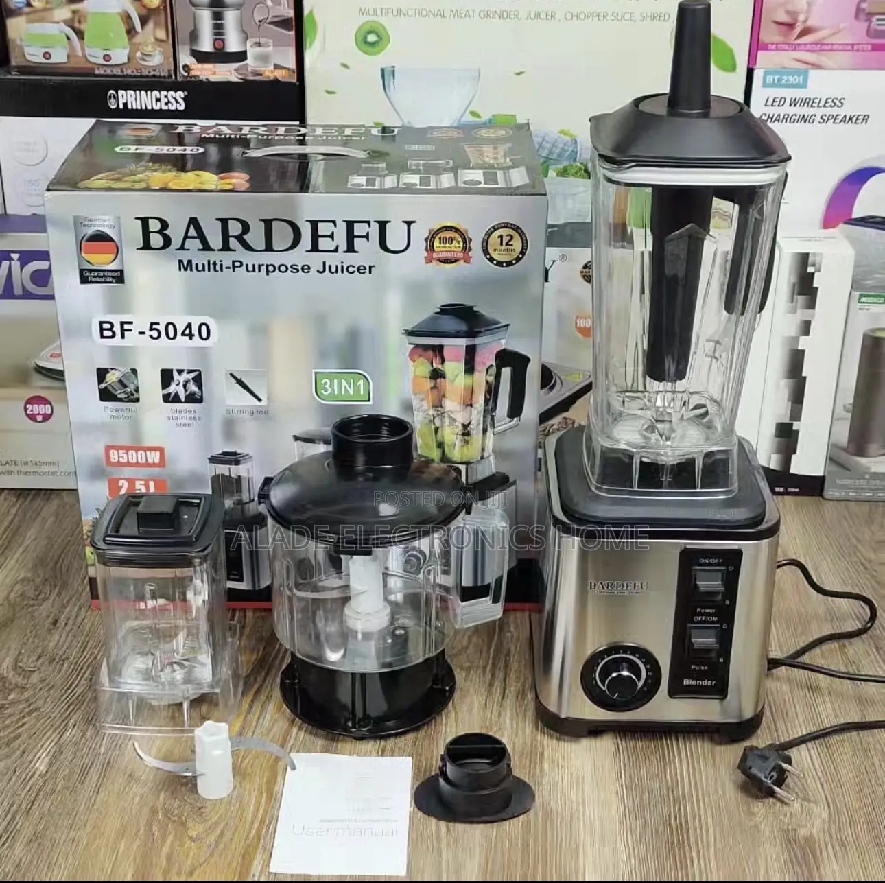 4ltr” Bardefu Multipurpose Blender/Juicer