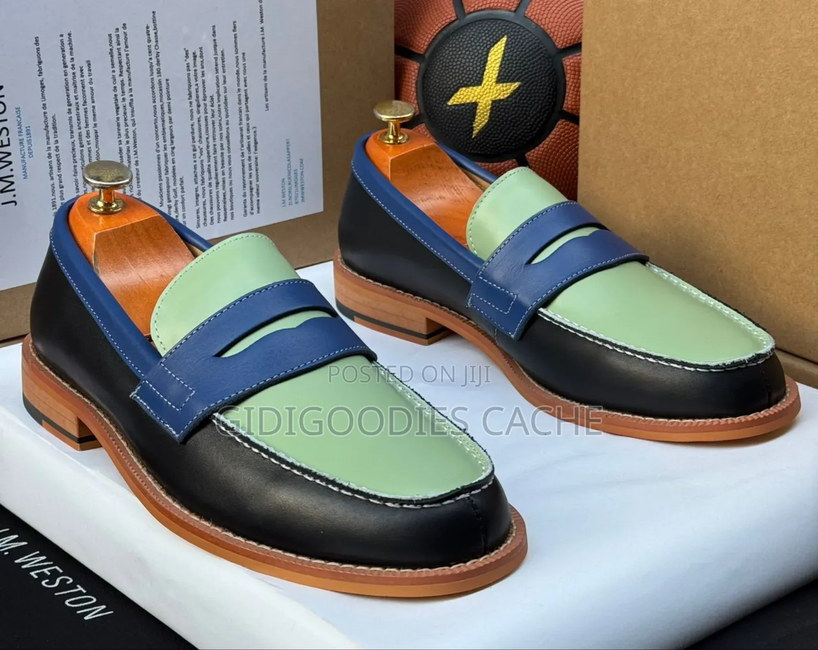 J.M Weston 3-tone Shoes Size 40-46