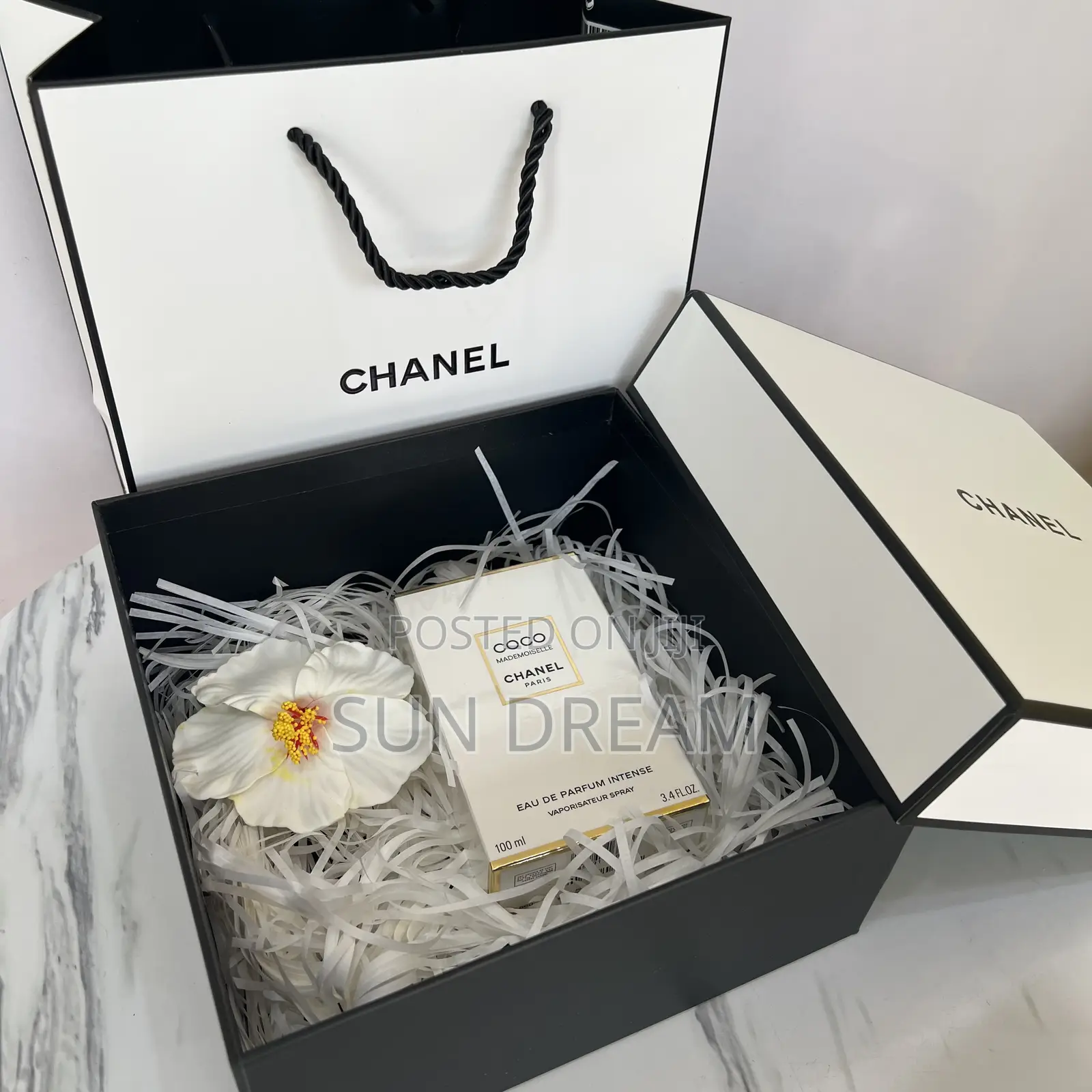 Original Chanel Coco Mademoiselle Edp Intense Woman Perfume Gift Set