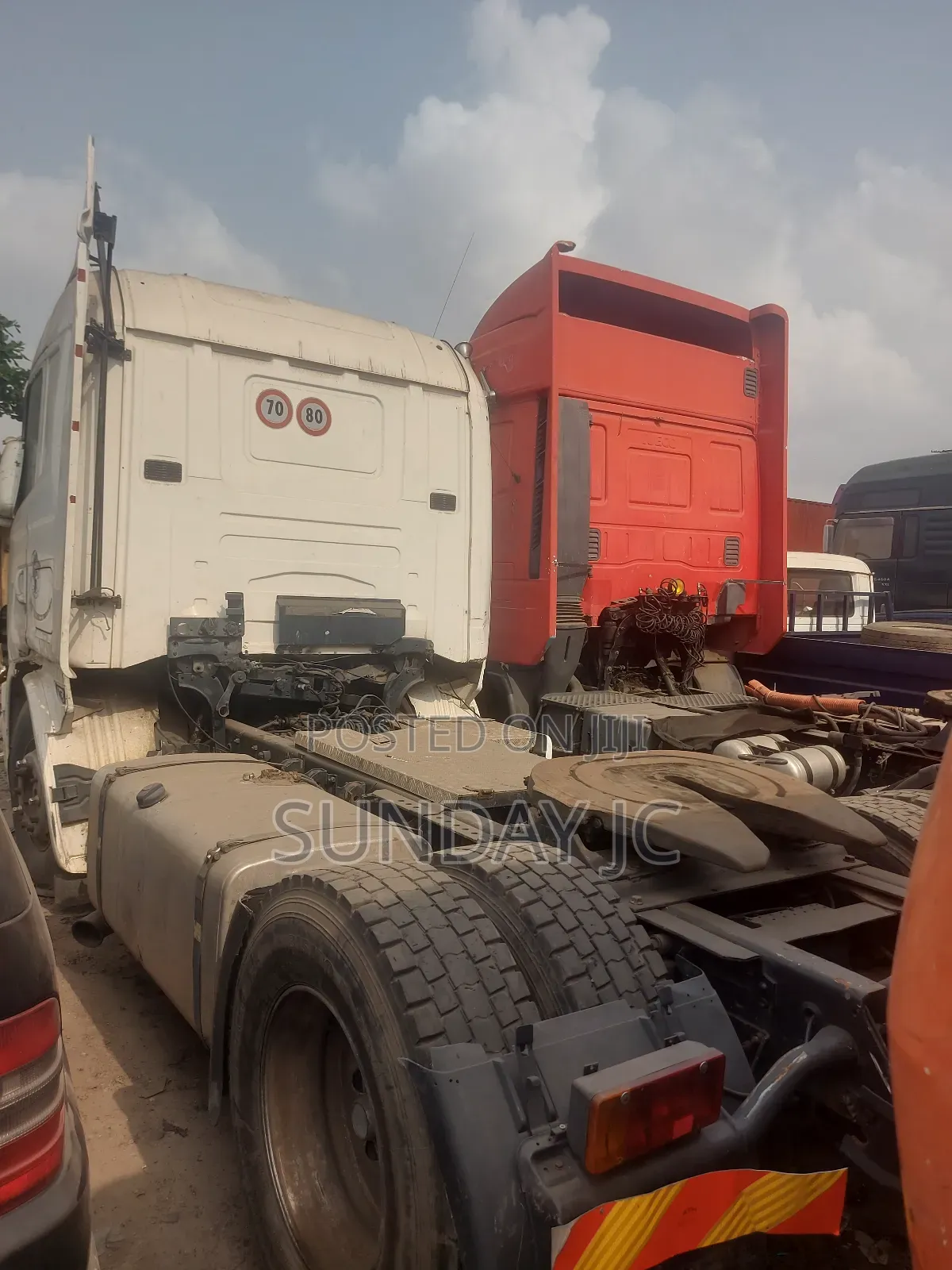 Tokunbo Scania Six Tyres Head Truck With Superb Engine Big Axle