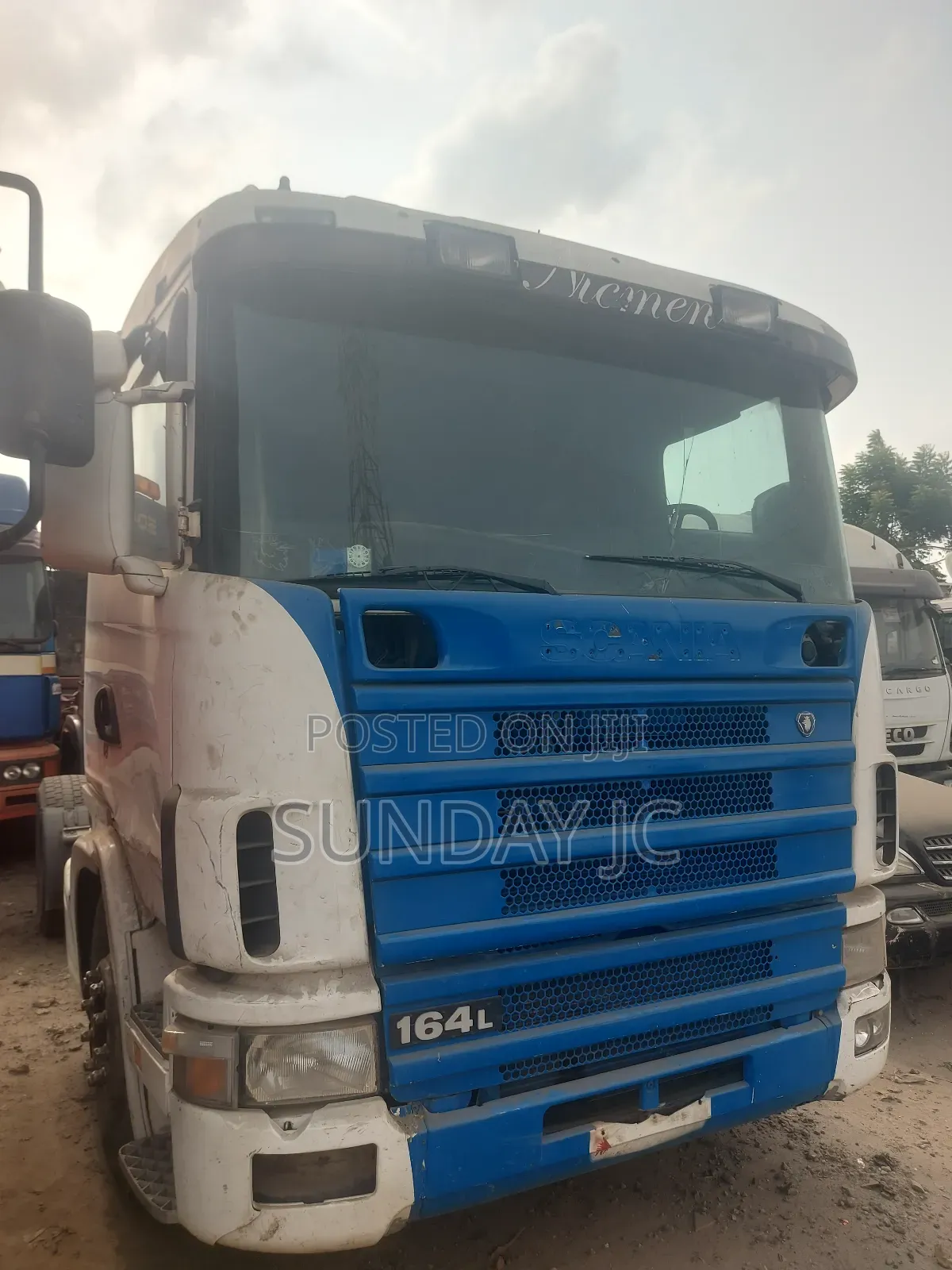 Tokunbo Scania Six Tyres Head Truck With Superb Engine Big Axle