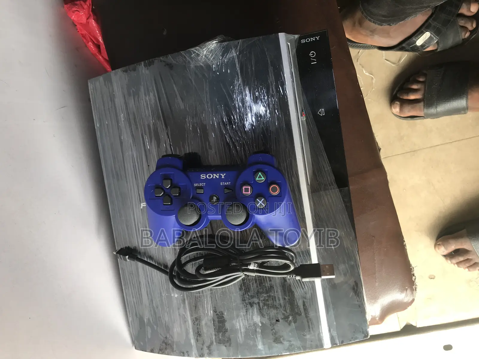 Playstation 3 Fat Console 1pad 5games