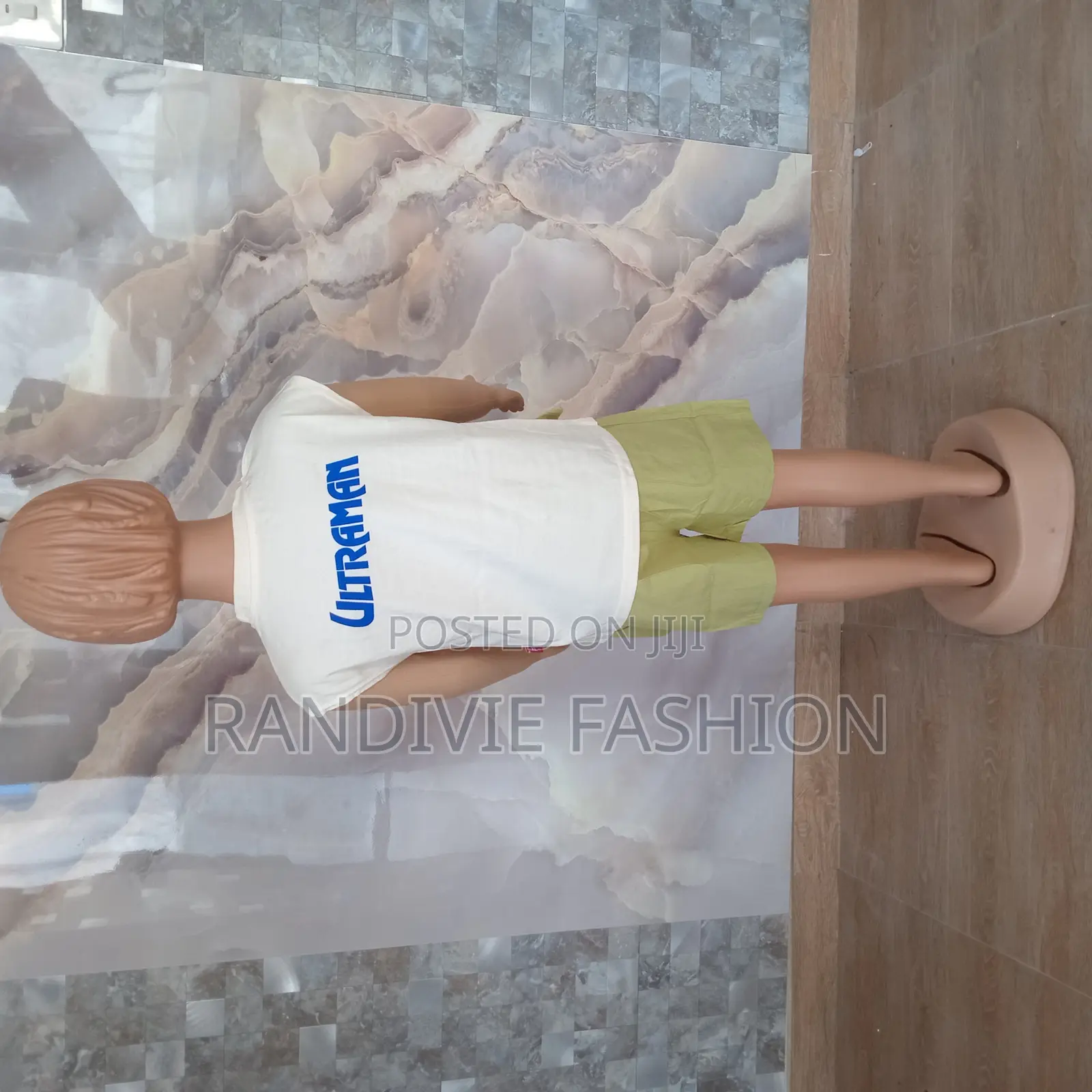 Dinosaur Kid Set [Cream/Green]
