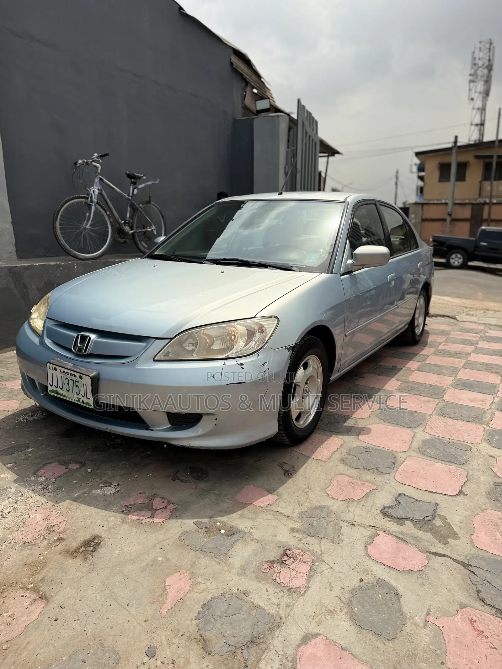 Honda Civic Hybrid 2005 Blue
