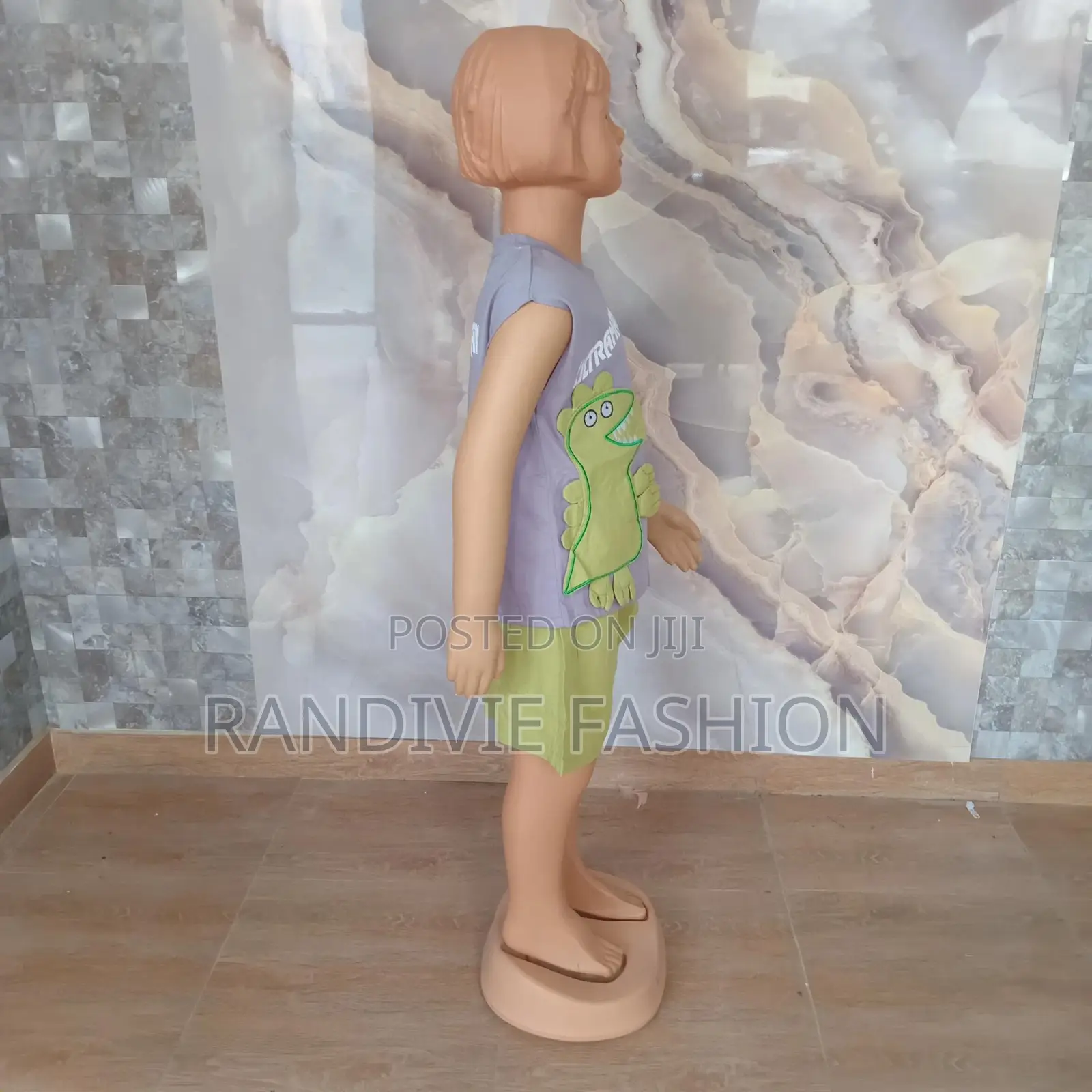 Dinosaur Kid Set [Gray/Green]