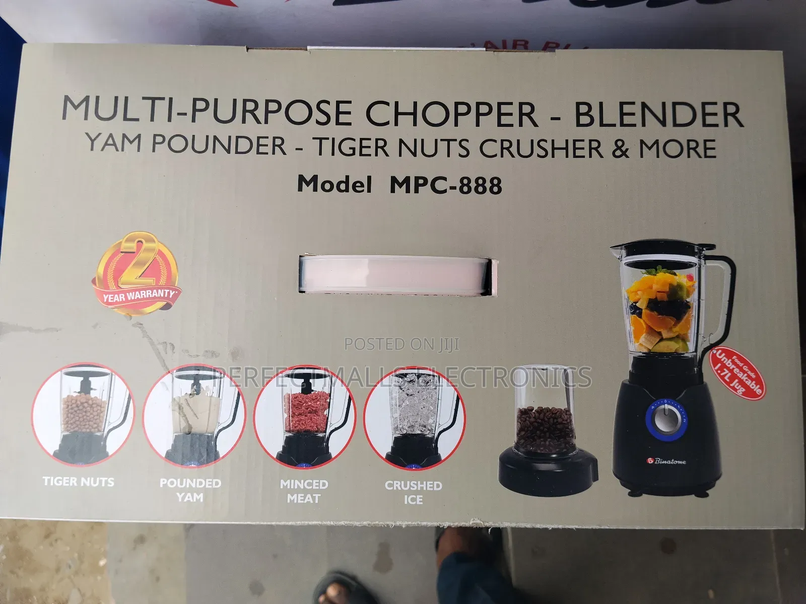 Binatone Multi Purpose Chopper Blenders MPC-888