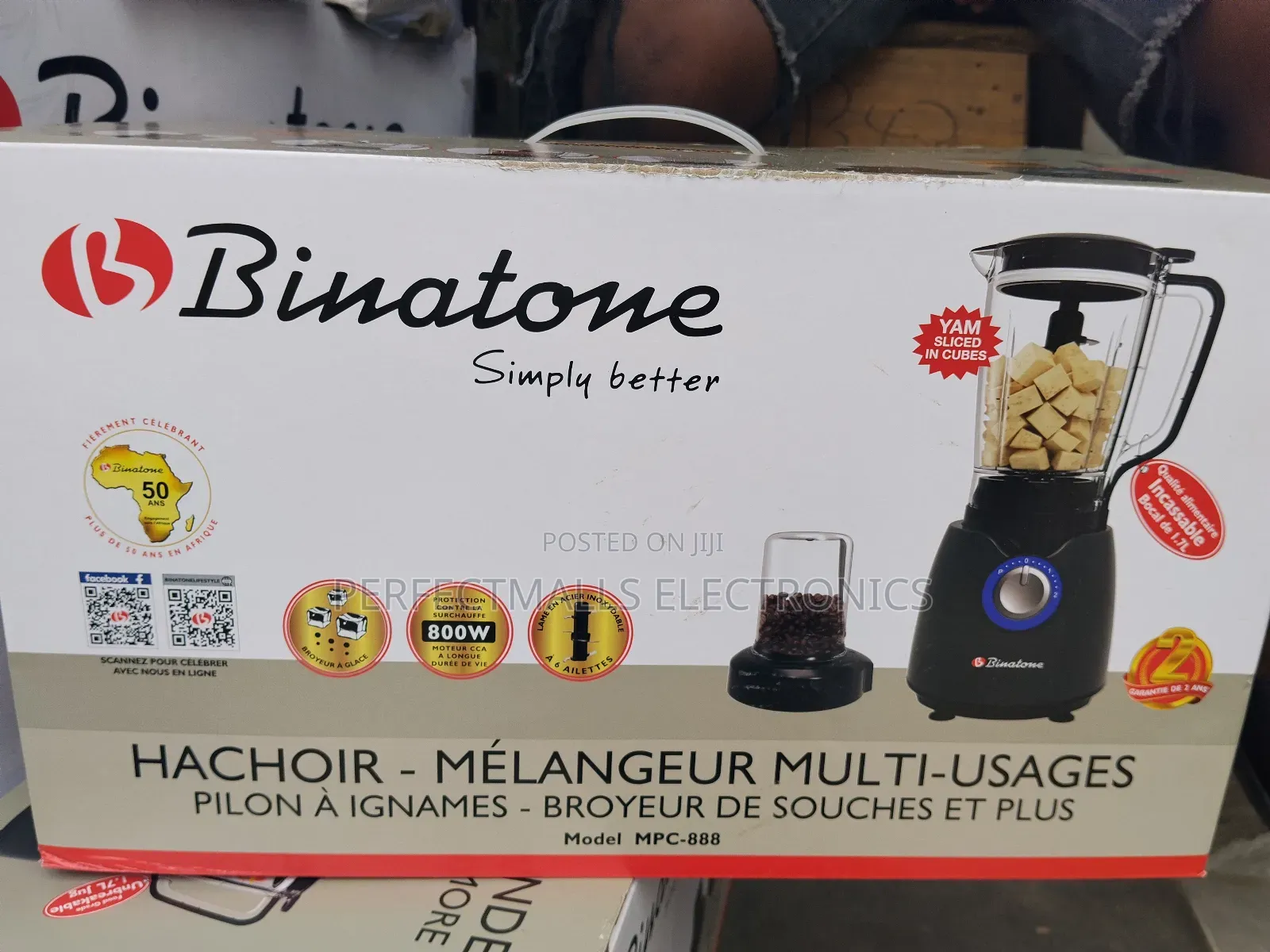 Binatone Multi Purpose Chopper Blenders MPC-888