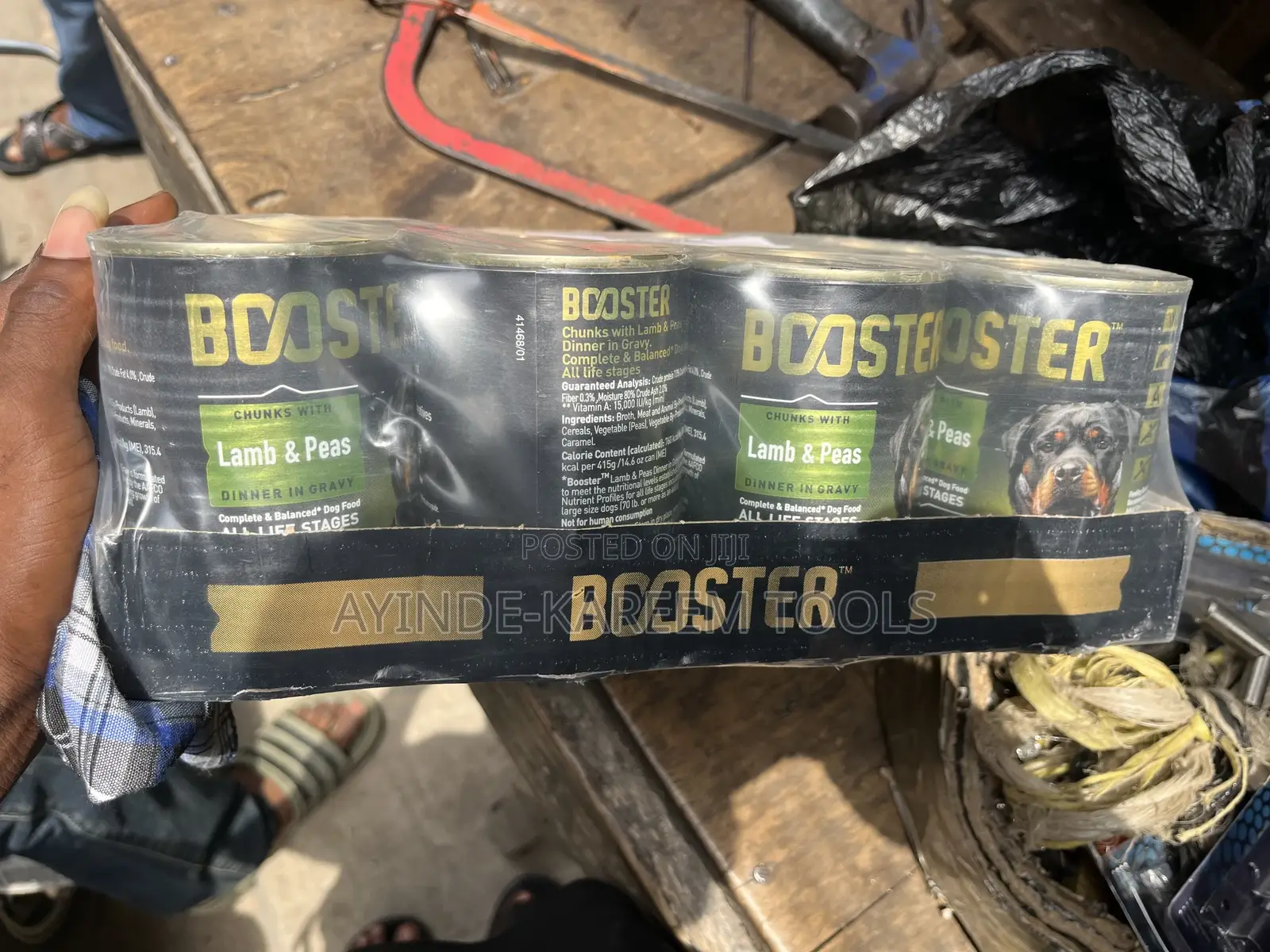 Booster Can Food or Wet Food for Dogs (12pcs)