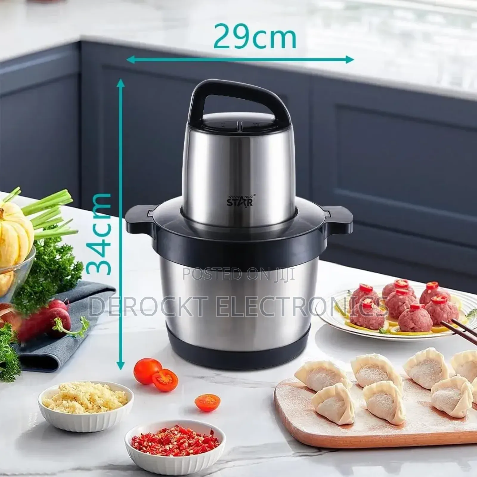 Winningstar Multifunction Food Processor and Chopper 6l