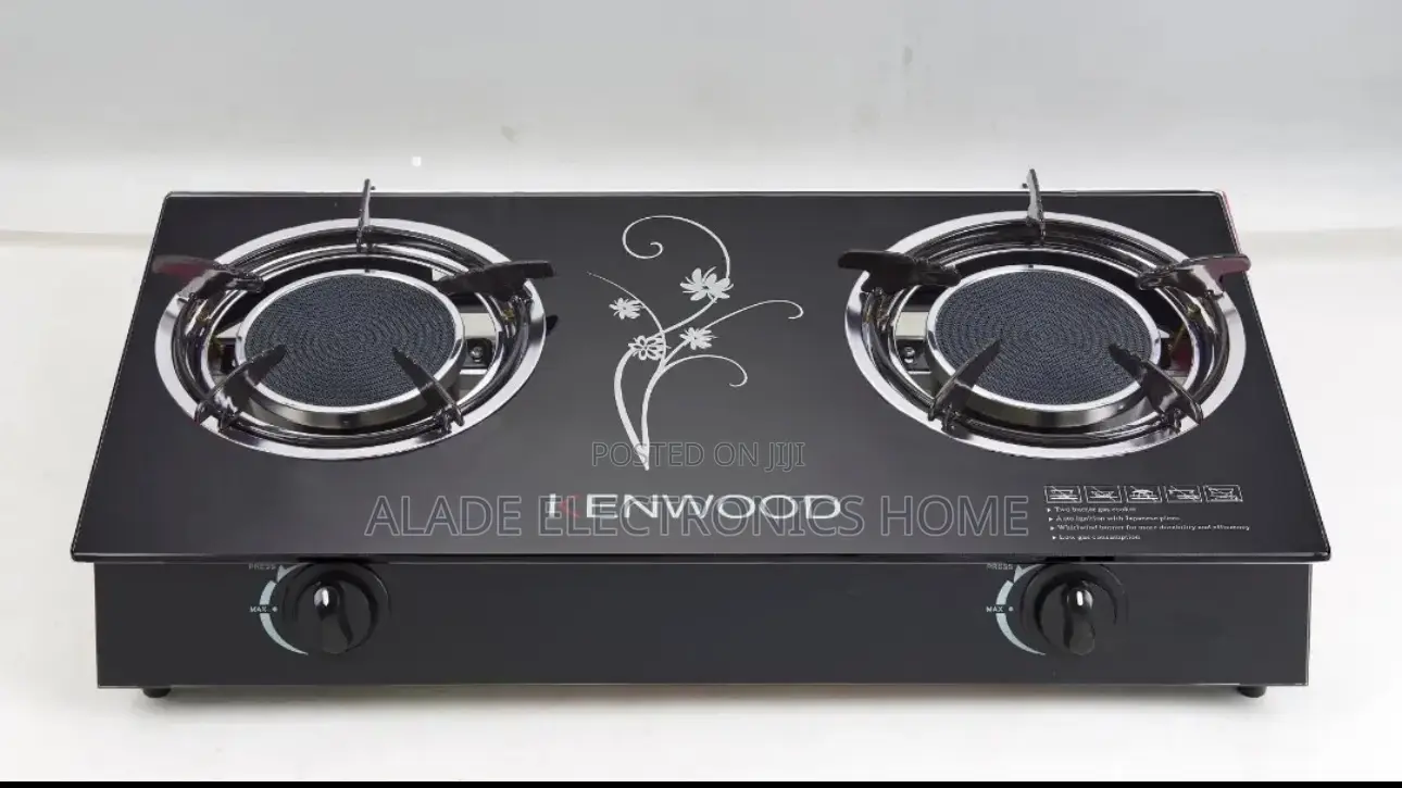 Kenwood Table Glass Top Premium Gas Cooker (2yrs Waranty)