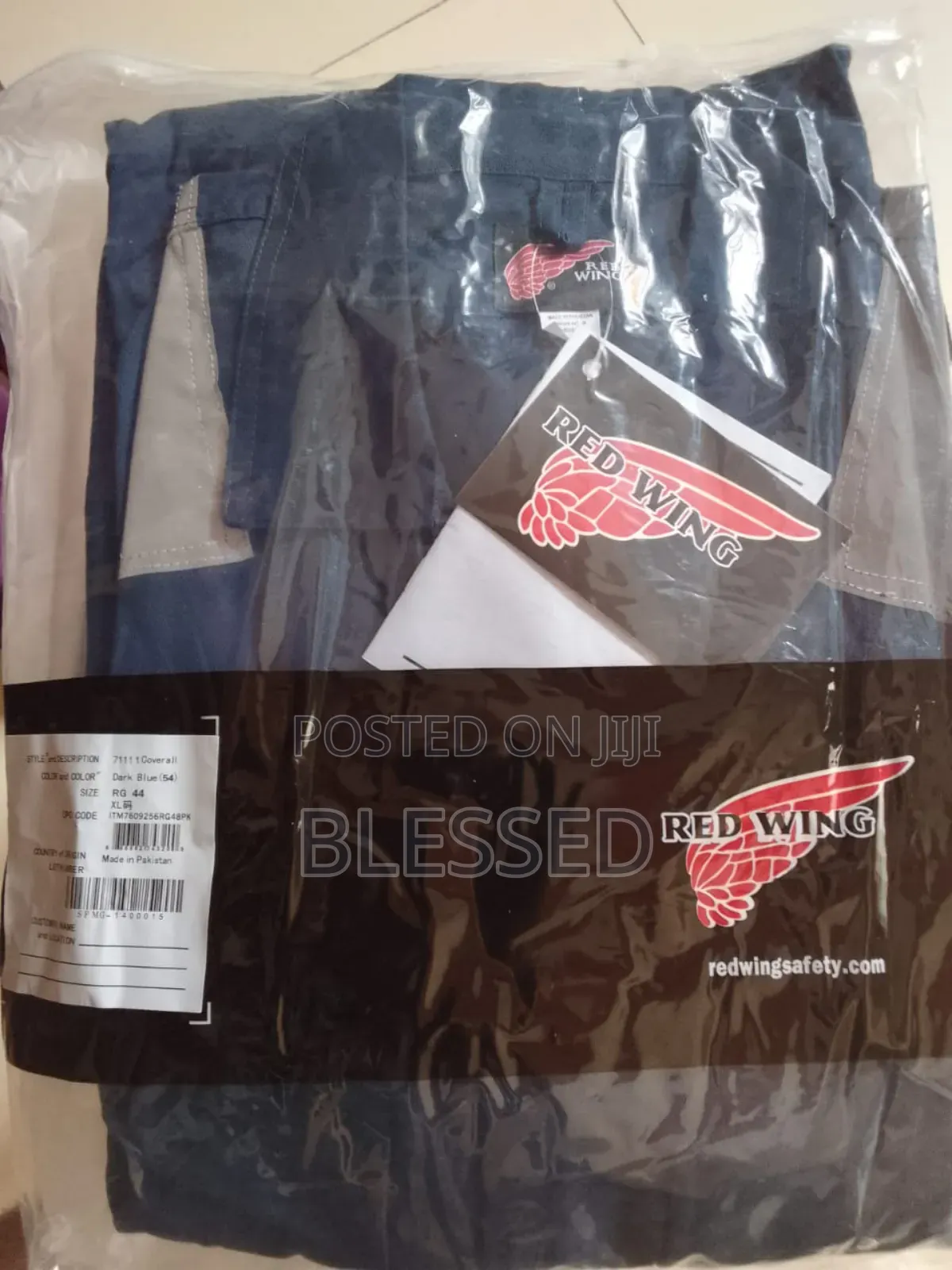Redwings Navy Blue Coverall Fire Resistant