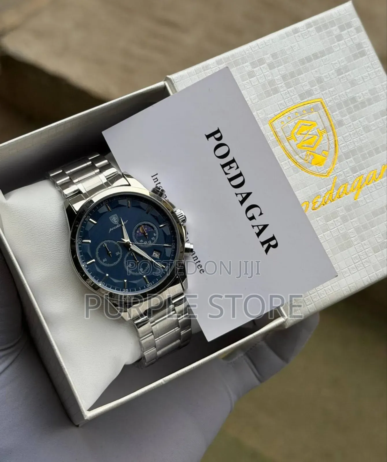 Poedagar Functional Chronograph .Watch_for_men 