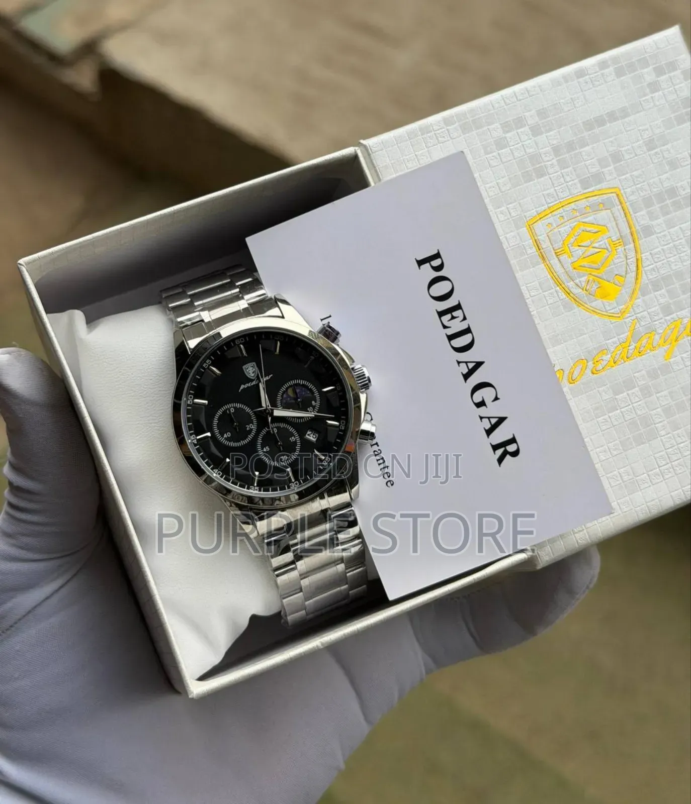 Poedagar Functional Chronograph .Watch_for_men 