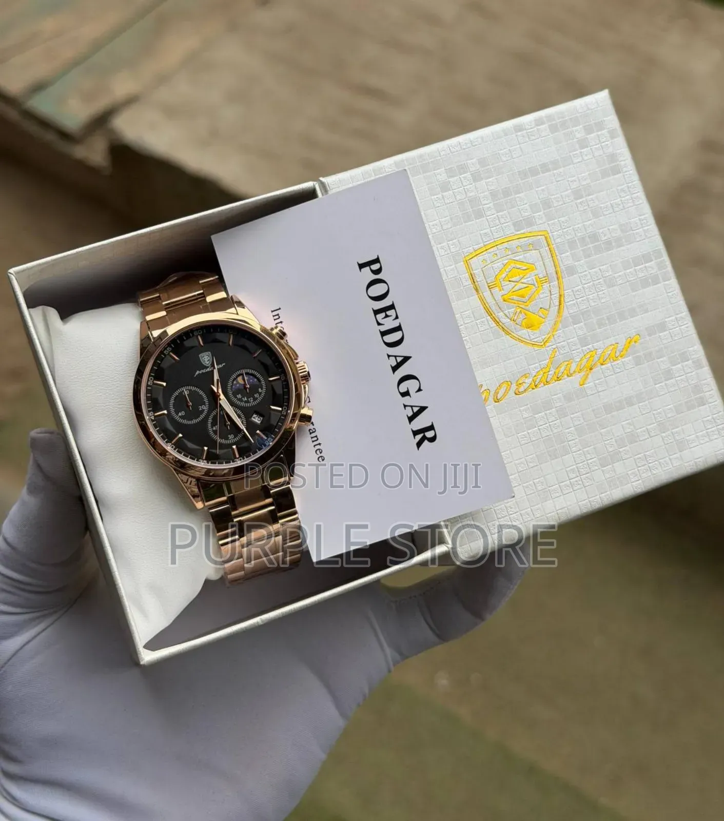Poedagar Functional Chronograph .Watch_for_men 