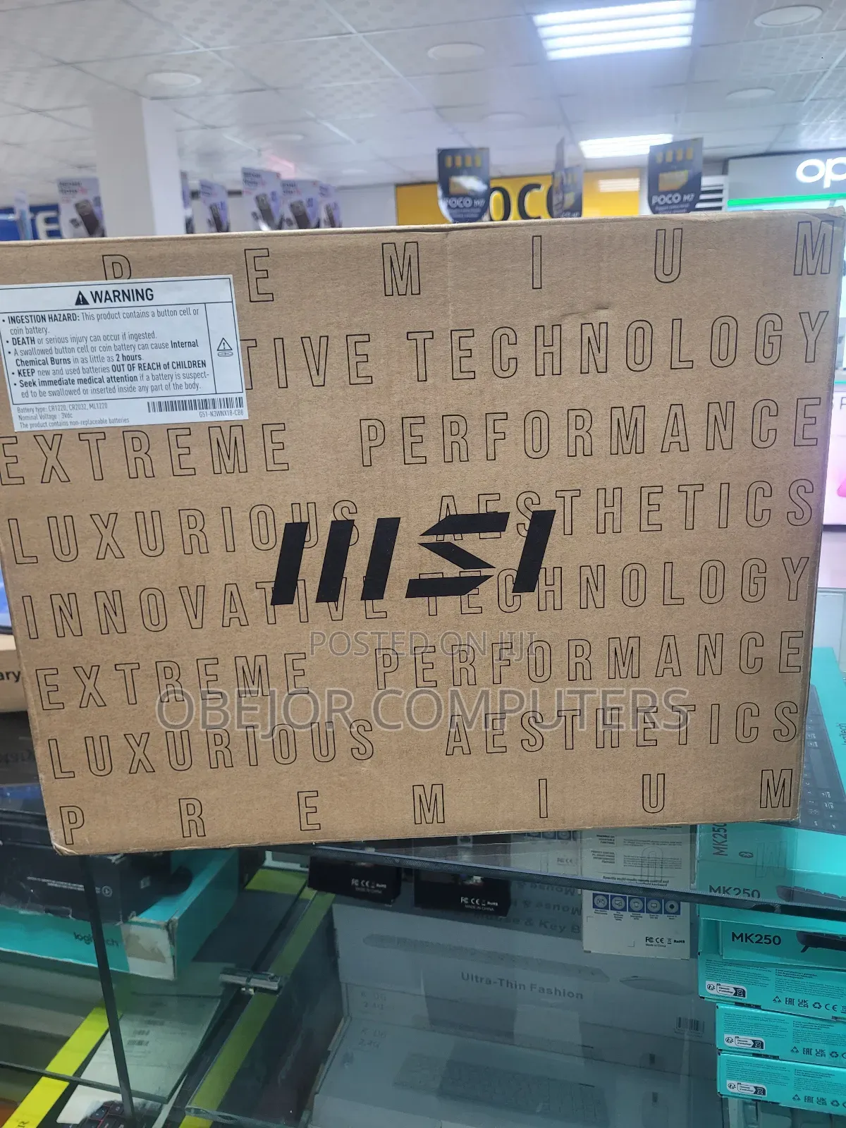 New Laptop MSI Raider GE78 32GB Intel Core i9 SSD 1T
