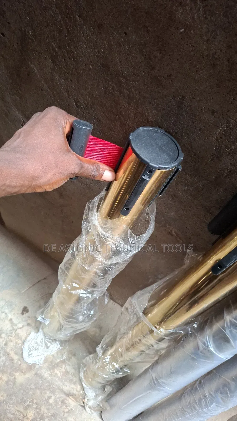 Stanchion Pole(Gold)