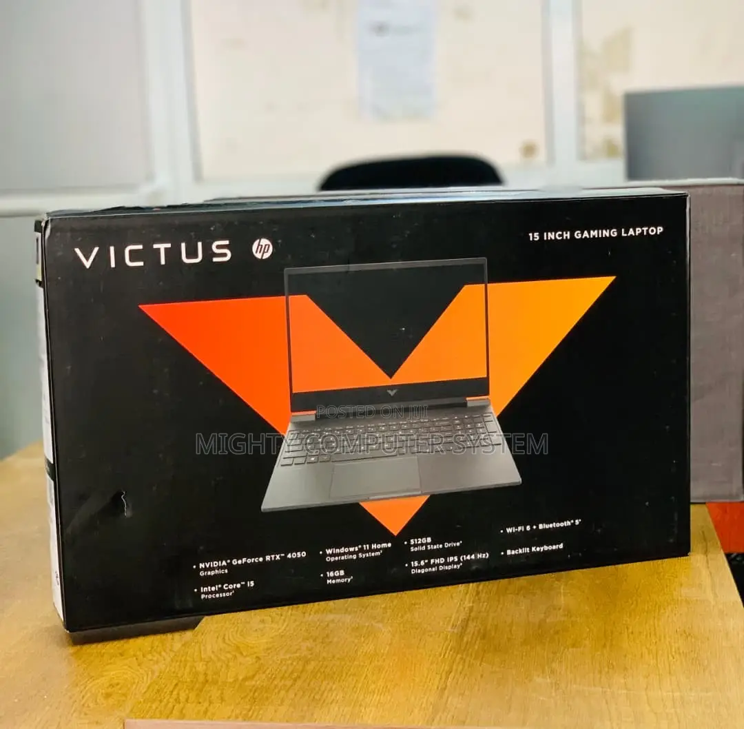 New Laptop HP Victus 15 16GB Intel Core i5 SSD 512GB