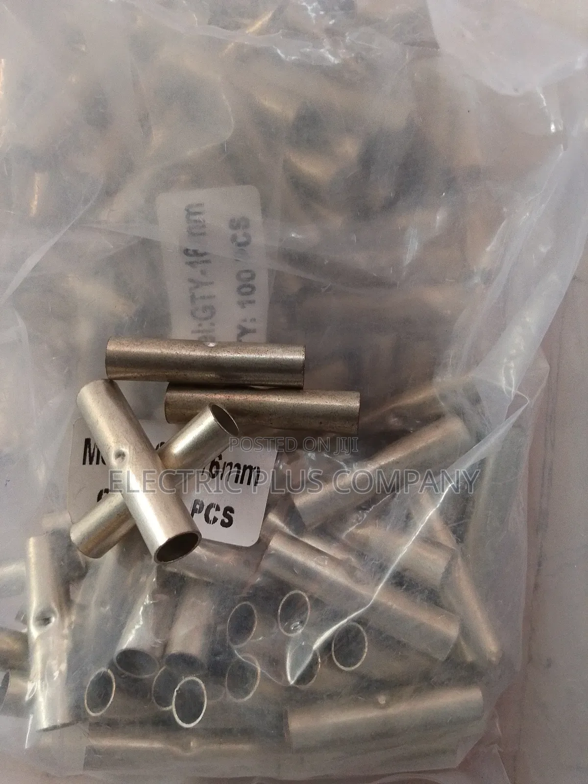 Pack of 16mm Cable Joint Ferules Copper