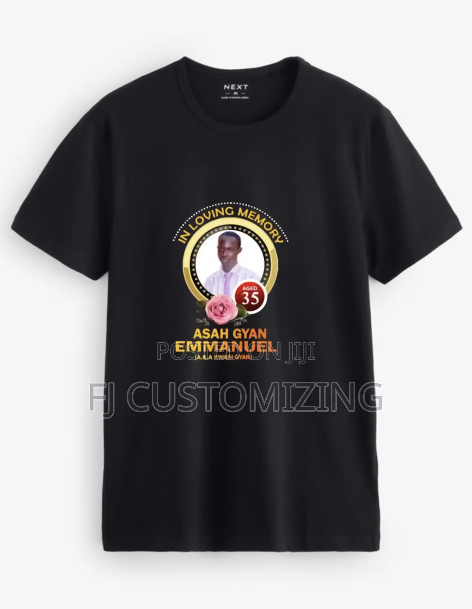 Funeral Shirt / Burial Shirts / Event Shirts Printing