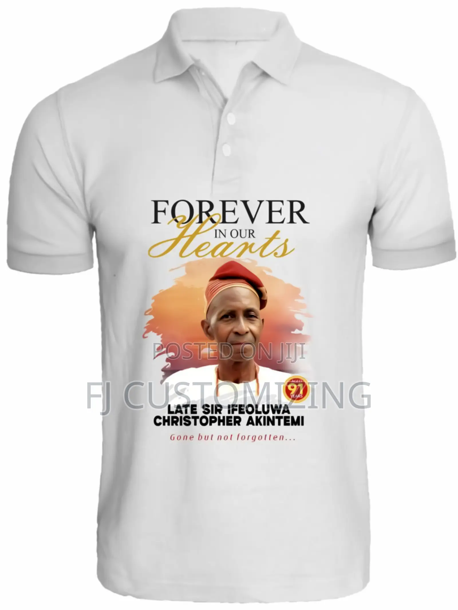 Funeral Shirt / Burial Shirts / Event Shirts Printing