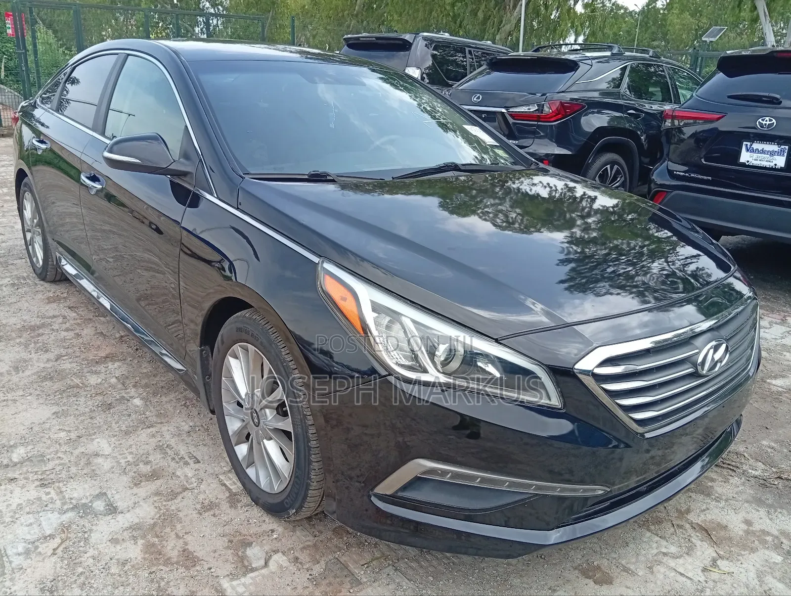 Hyundai Sonata Limited 4dr Sedan (2.4L 4cyl 6A) 2015 Black