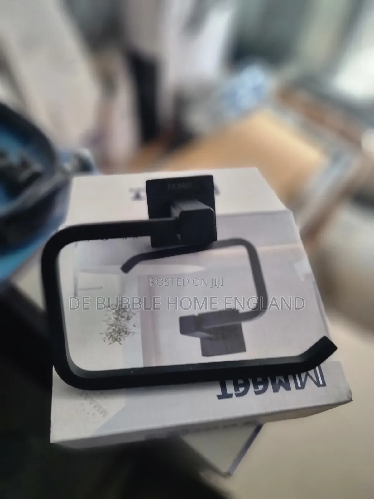 Executive Tissue Holder Black
