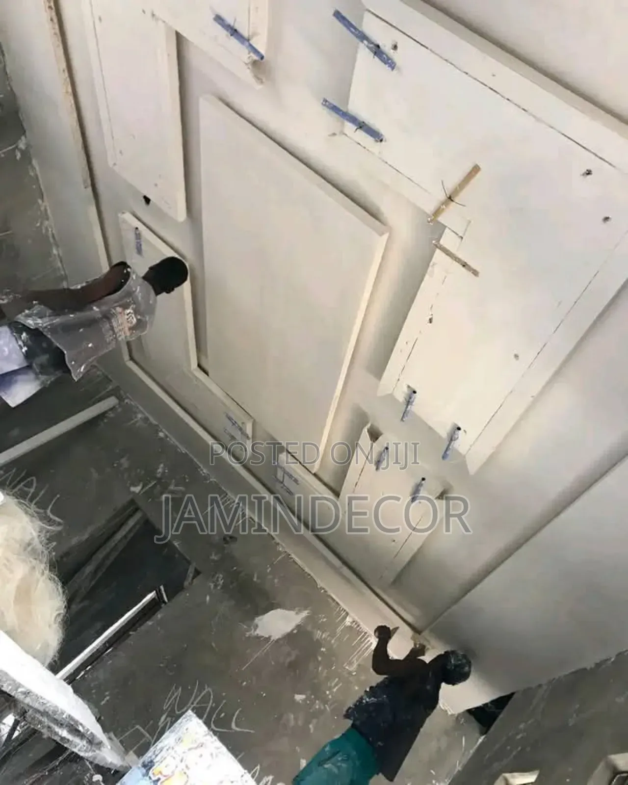 Pop Ceiling Installation and Materials