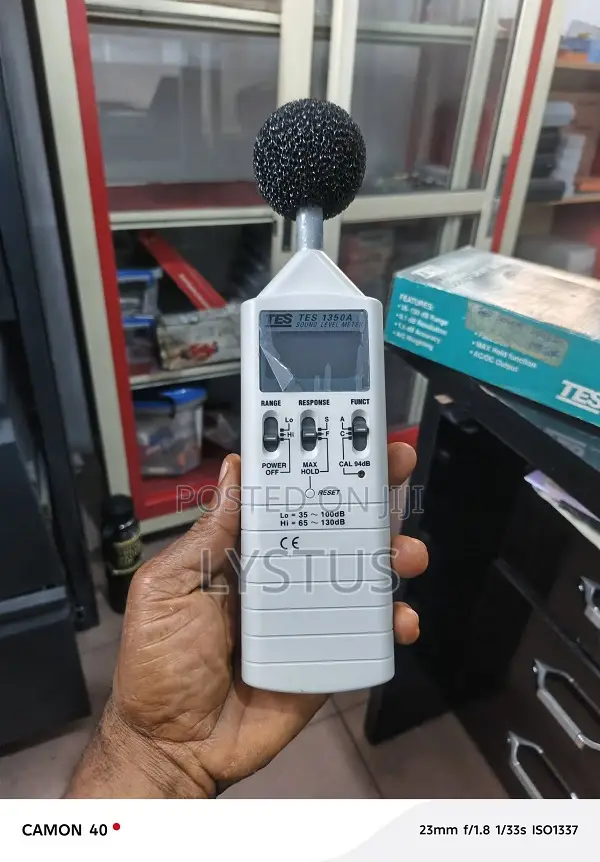 Tes-1350a Sound Level Meter (A & C Frequency)