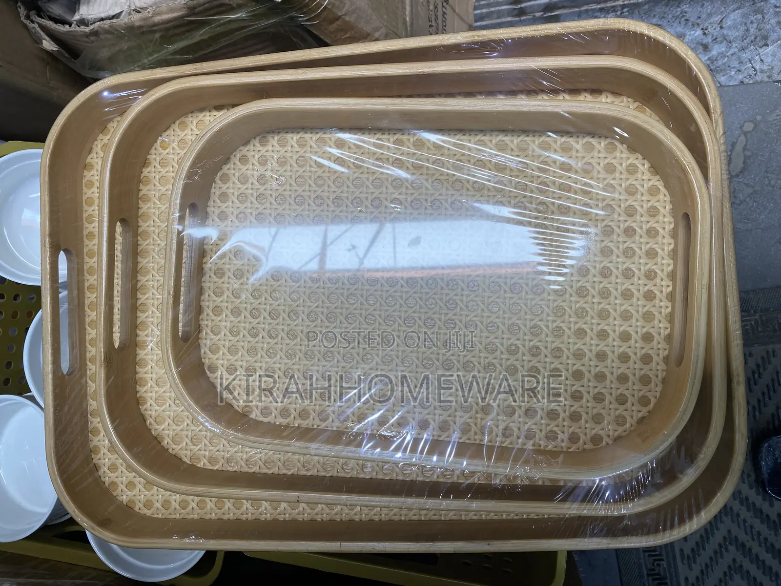 3 in 1 Bamboo Wooden Tray