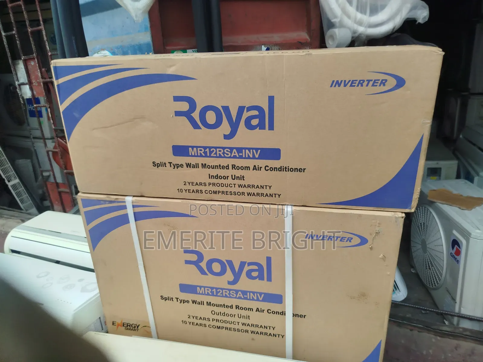 Royal Inverter Ac New One Wit Full Gass