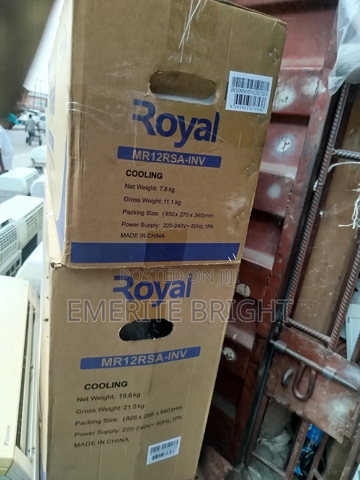Royal Inverter Ac New One Wit Full Gass