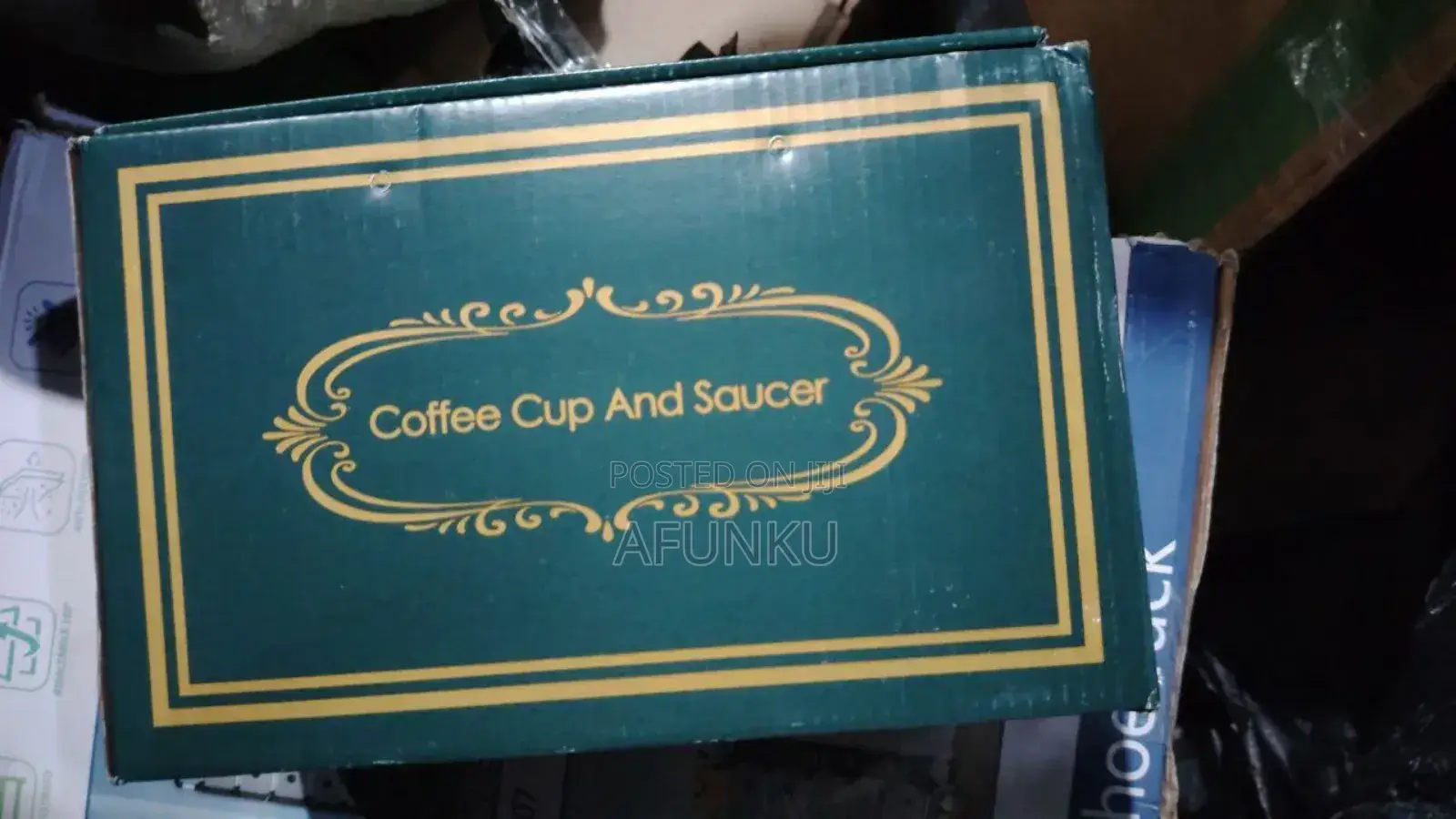 Cup Set With Warm and Heat - Resistant Ceramic Cup