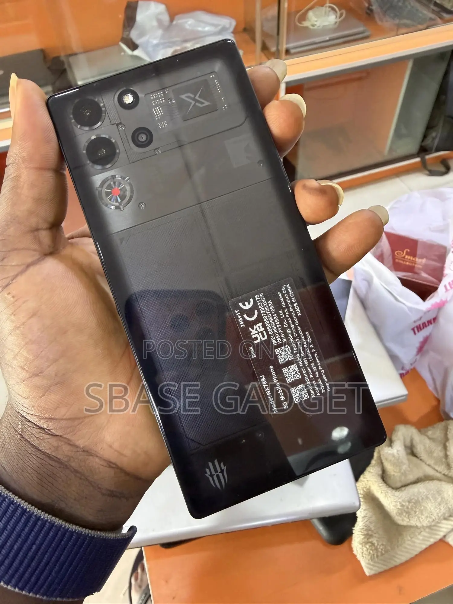 ZTE nubia RedMagic 10 Pro 1 TB Black