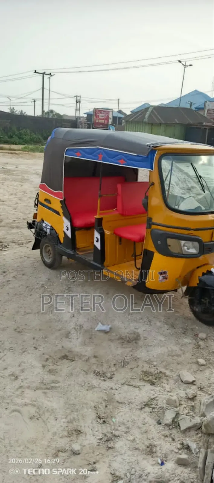 TVS King Deluxe Plus iTouch Start 2024 Yellow