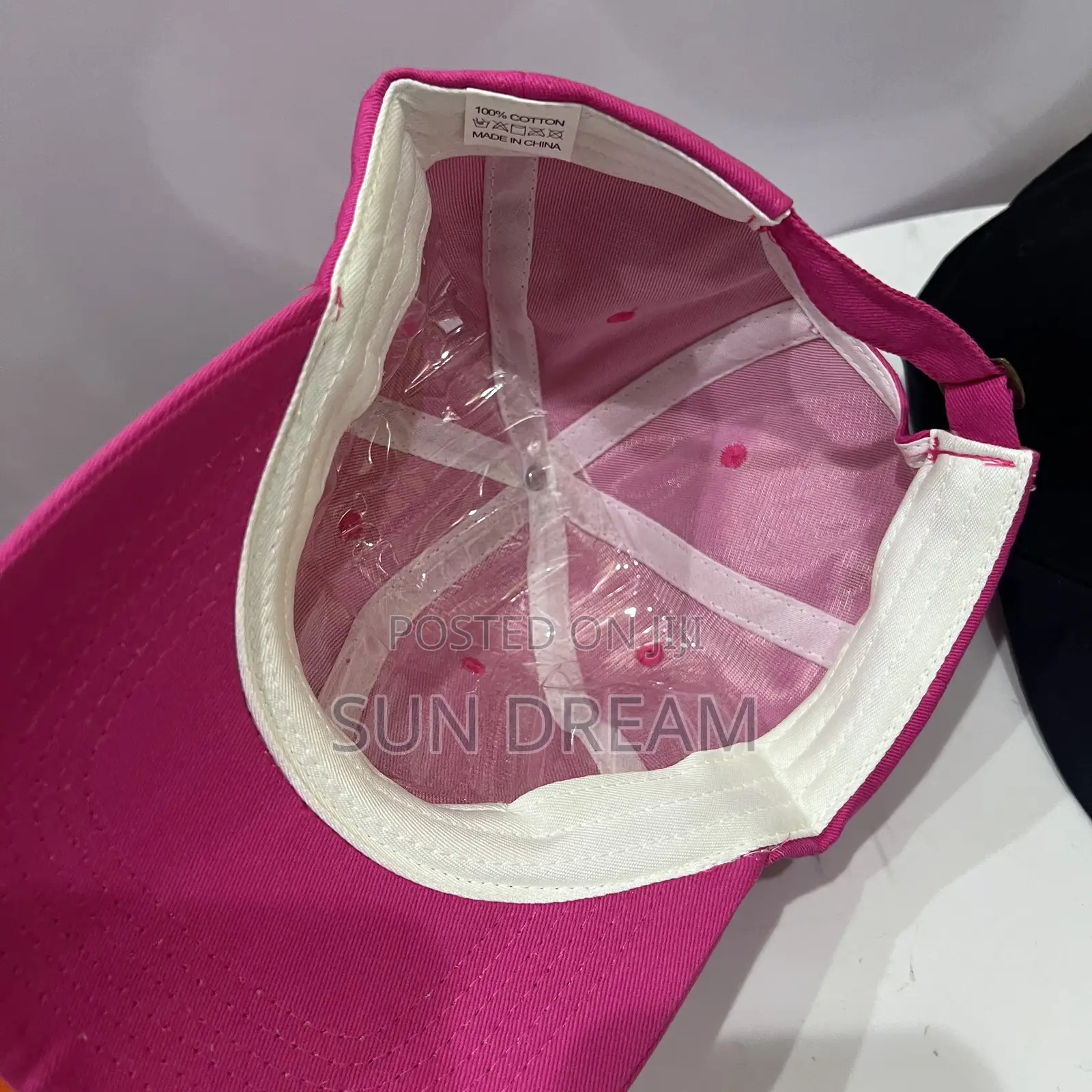 Pink Cap Black Caps Baseball Cap Woman Hat