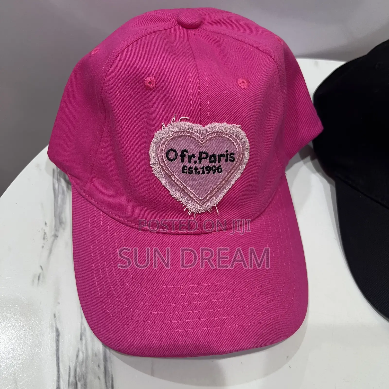 Pink Cap Black Caps Baseball Cap Woman Hat