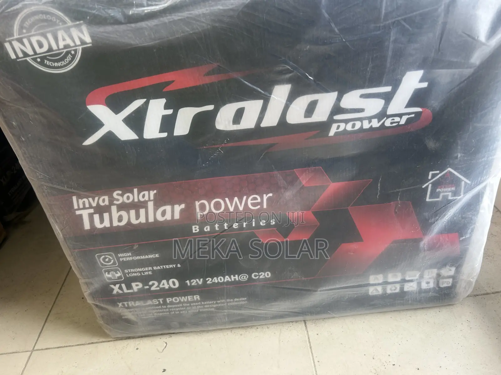 Xtralast Tubular Battery 240ah
