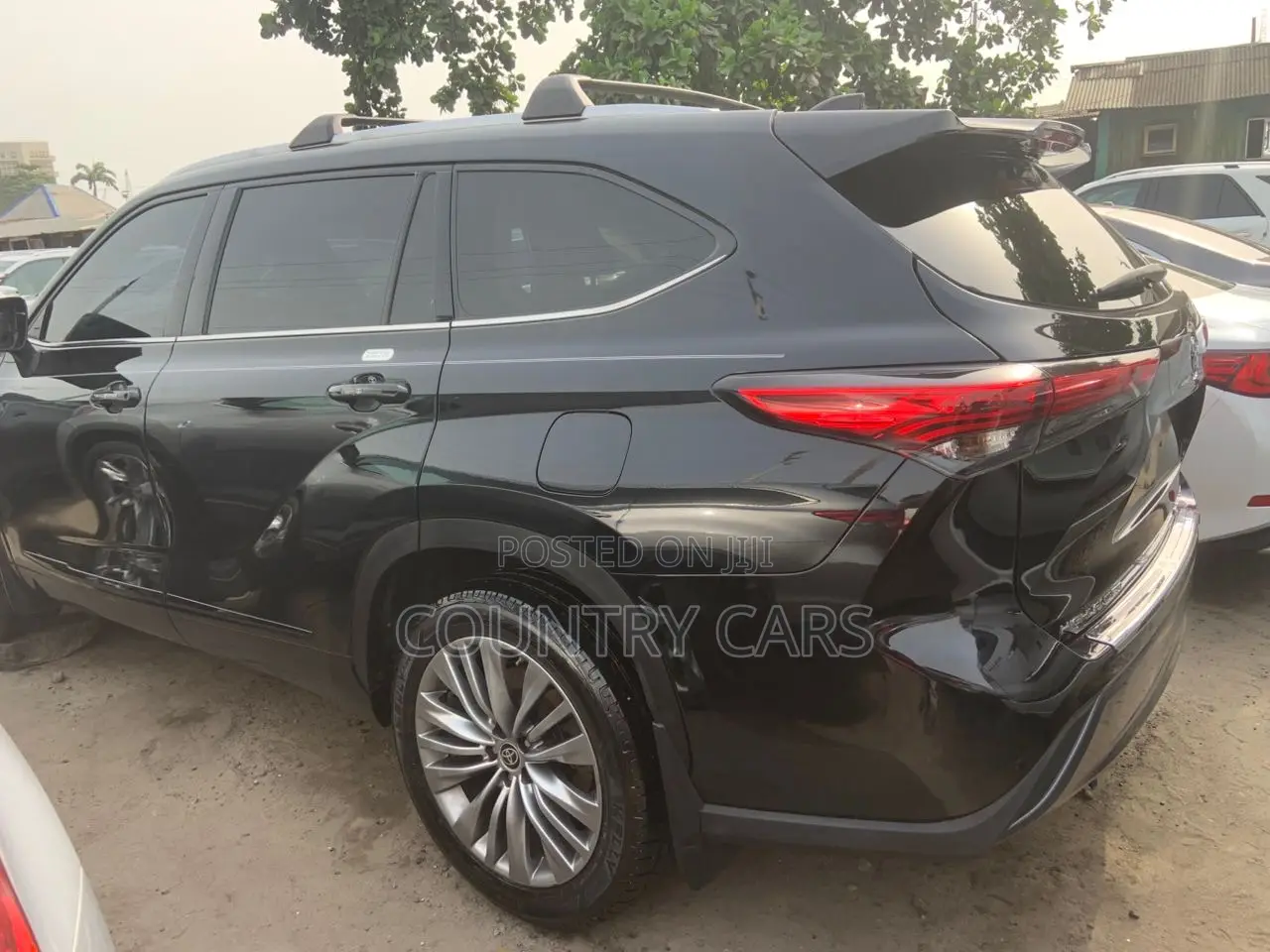 Toyota Highlander Platinum 2021 Matt Black